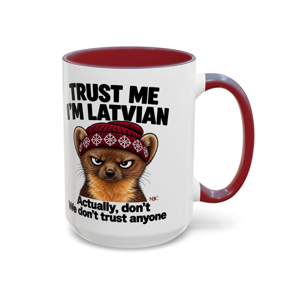 Trust Me I'm Latvian Mug | Funny Latvian Gift | BalticAF