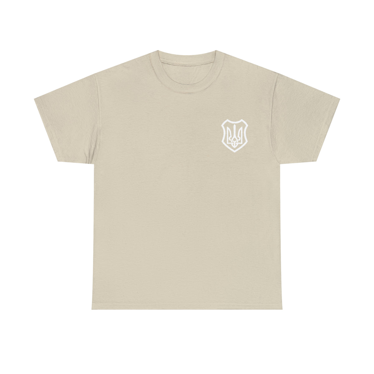 ICONIC UKRAINIAN TRIDENT T-SHIRT version 2 - Unisex Heavy Cotton Tee - AUS