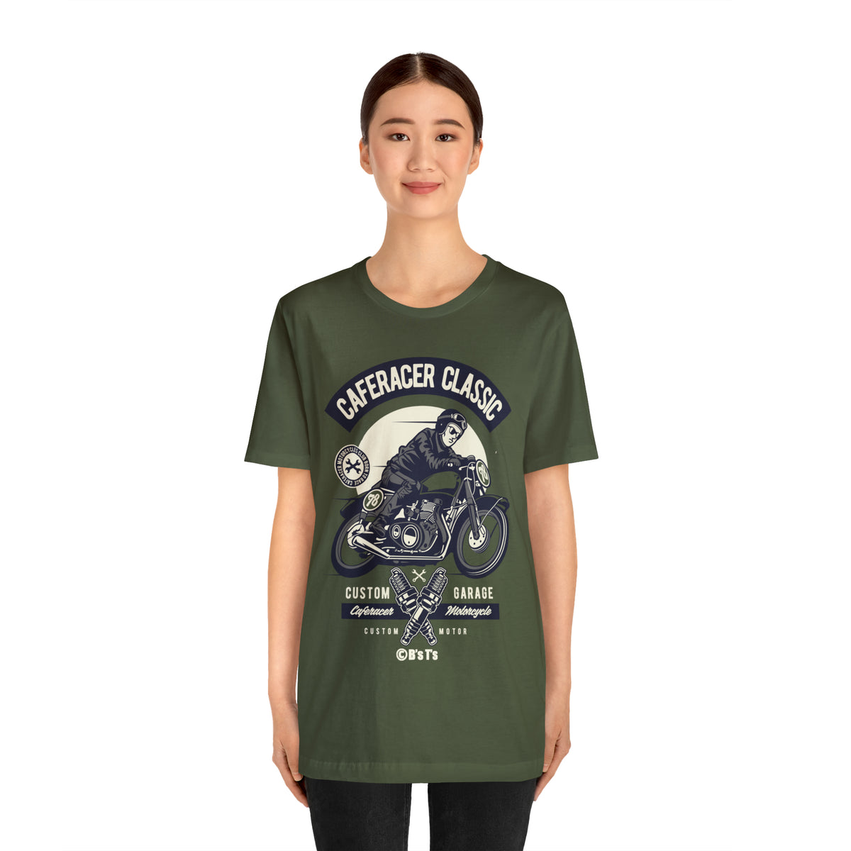 CAFE RACER Classic - Unisex Jersey Short Sleeve Tee