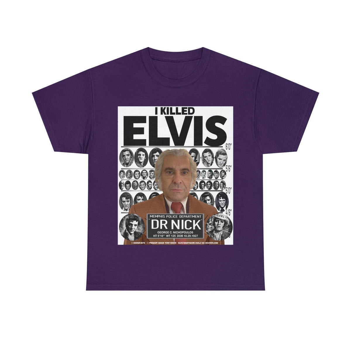 I KI**** ELVIS  - Unisex Heavy Cotton Tee - AUS