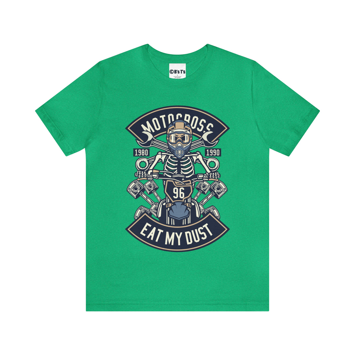 MOTOCROSS Eat My Dust - Unisex Jersey Short Sleeve Tee