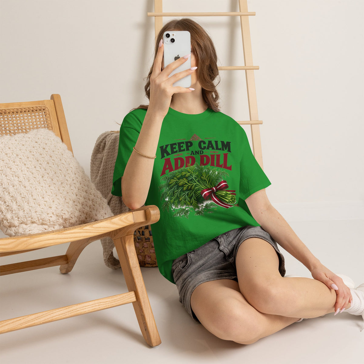 Keep Calm and Add Dill T-Shirt | Funny Latvian Gift | BalticAF
