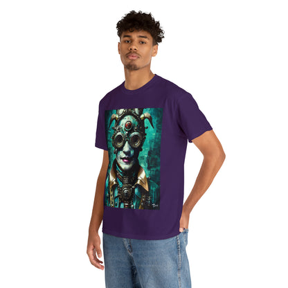CYBER-STEAMPUNK LORD - Airt on a Shirt  - Unisex Heavy Cotton Tee - AUS