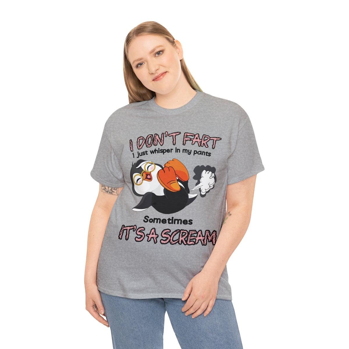I DON'T FA*T - Funny Unisex Heavy Cotton Tee - USA