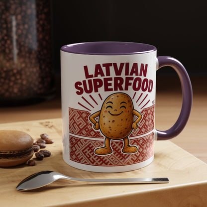 Latvian Superfood Mug | Funny Potato Gift | BalticAF