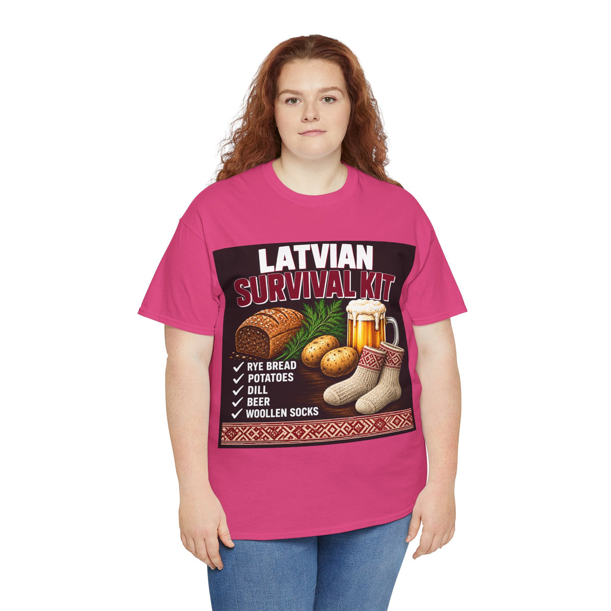 Latvian Survival Kit T-Shirt | Funny Latvian Gift | BalticAF