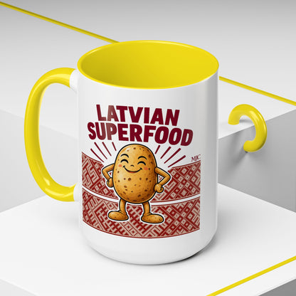 Latvian Superfood Mug | Funny Potato Gift | BalticAF