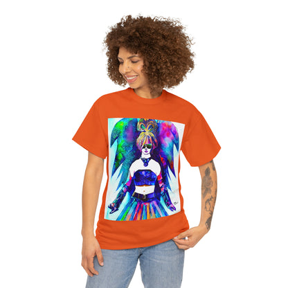 CYBER GIRL - Airt on a Shirt  - Unisex Heavy Cotton Tee - AUS
