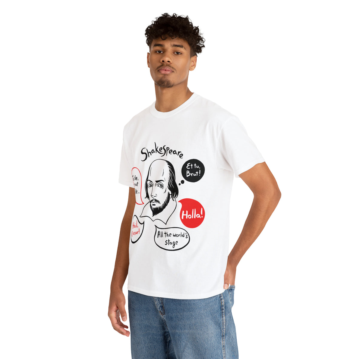 SHAKESPEARE (light) - Unisex Heavy Cotton Tee