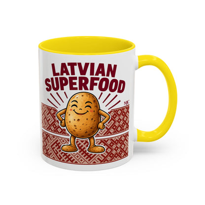 Latvian Superfood Mug | Funny Potato Gift | BalticAF