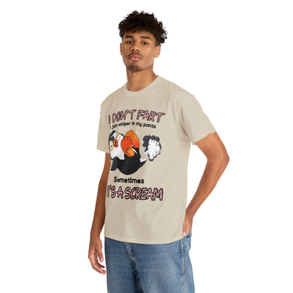 I DON'T FA*T - Funny Unisex Heavy Cotton Tee - USA