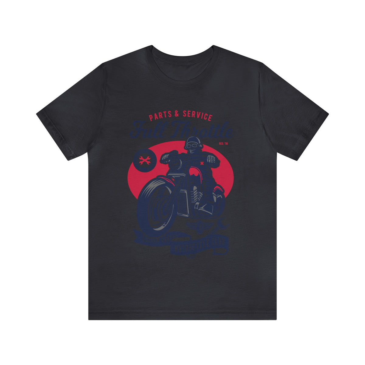 FULL THROTTLE Parts & Service - Unisex Jersey Short Sleeve Tee