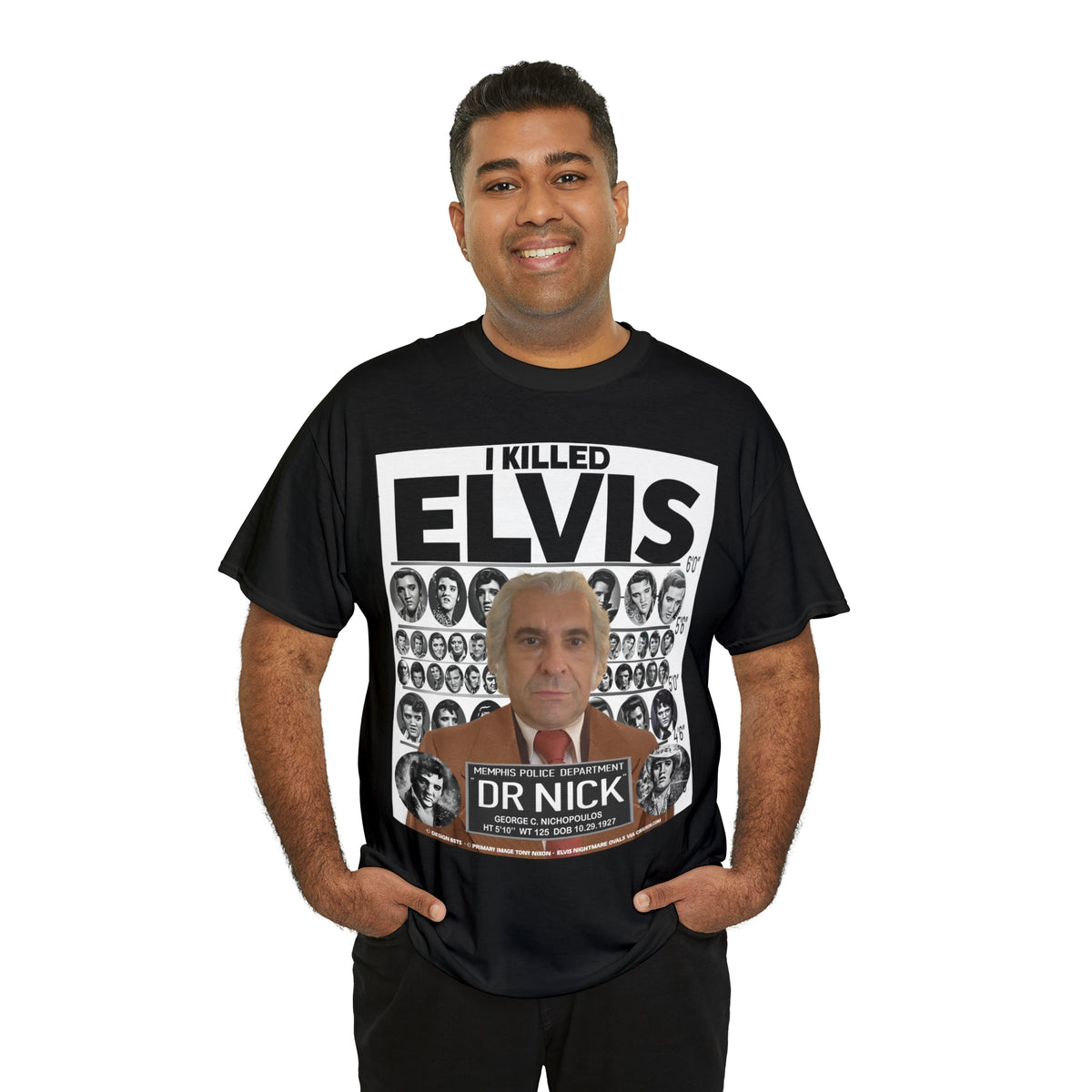 I KI**** ELVIS - Unisex Heavy Cotton Tee - USA