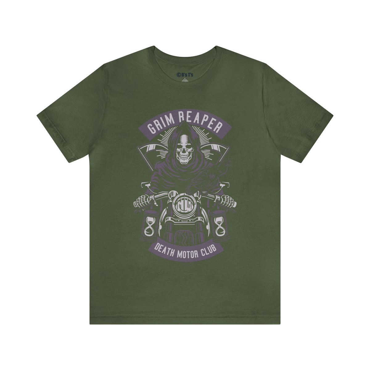 GRIM REAPER Moto Club - Unisex Jersey Short Sleeve Tee