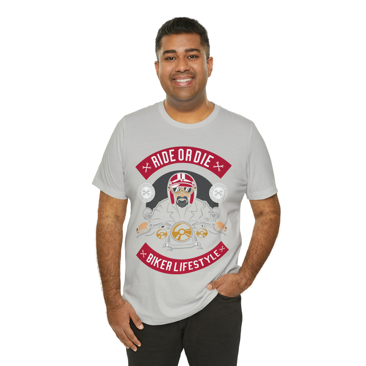 BIKER LIFESTYLE - Ride or Die - Unisex Jersey Short Sleeve Tee