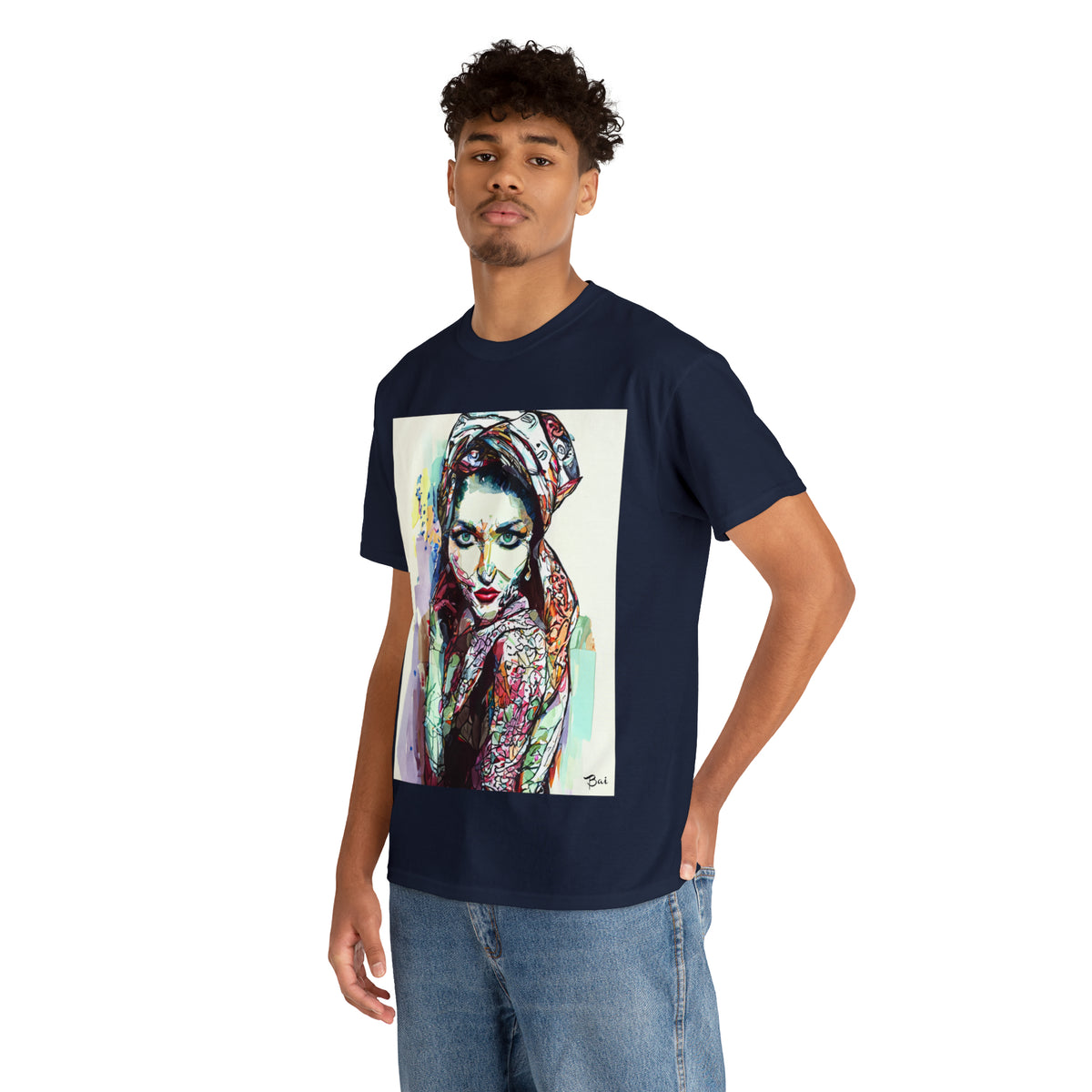 EASTERN BEAUTY - Airt on a Shirt  - Unisex Heavy Cotton Tee - AUS