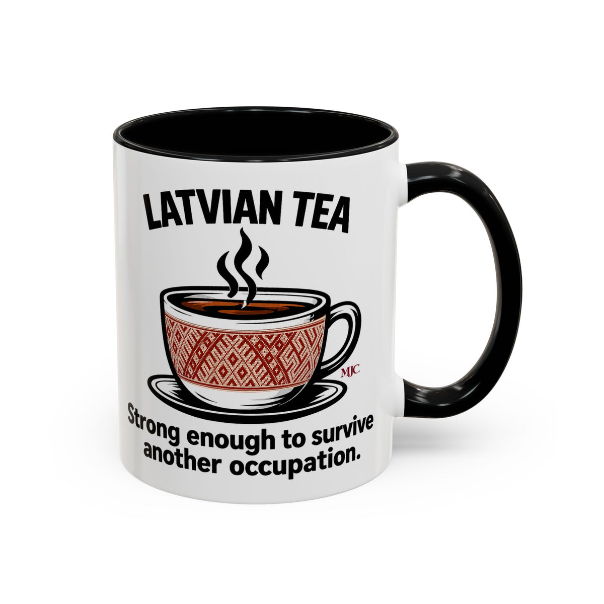 Latvian Tea Mug | Latvian Heritage & Humour Gift | BalticAF