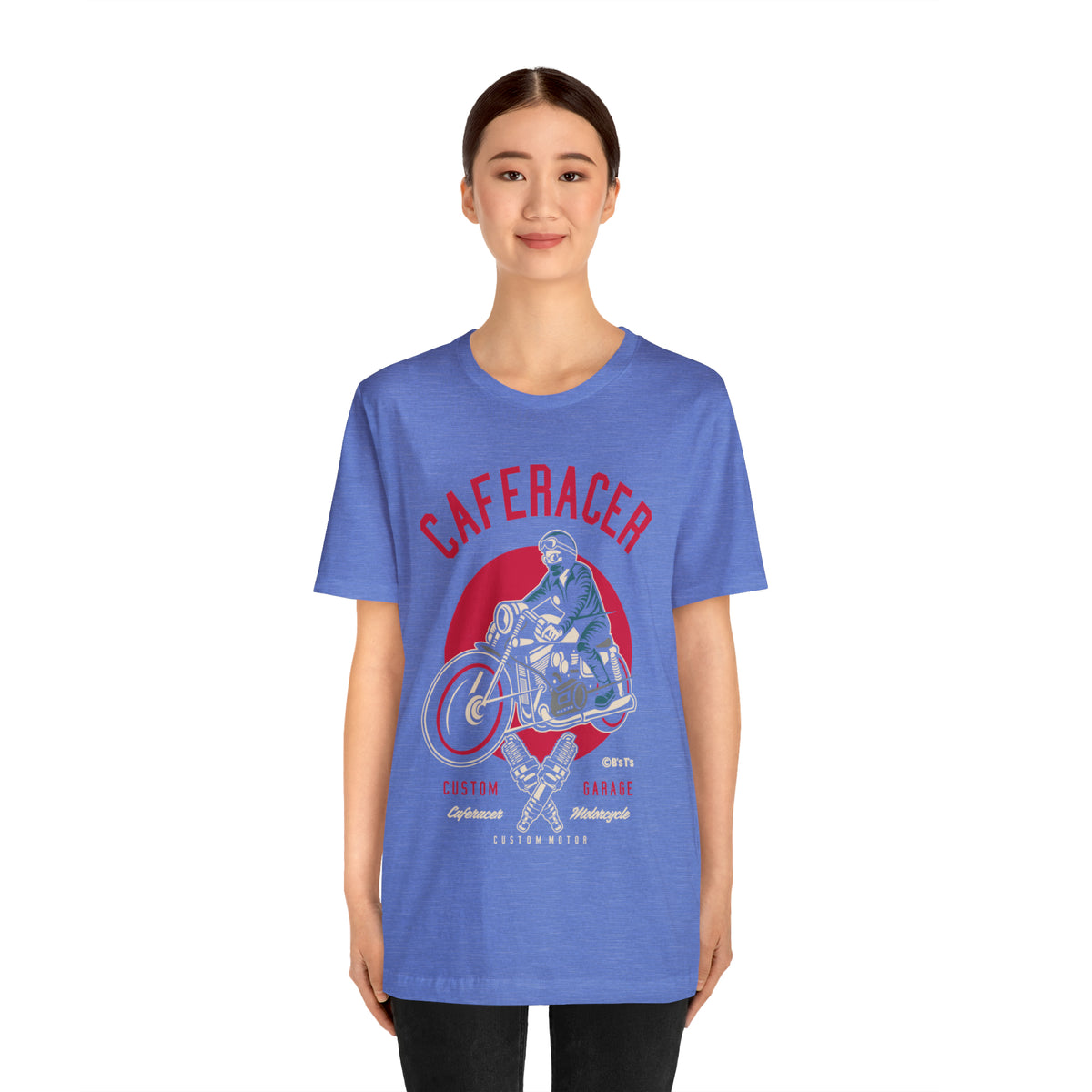 CAFE RACER Custom Garage - Unisex Jersey Short Sleeve Tee