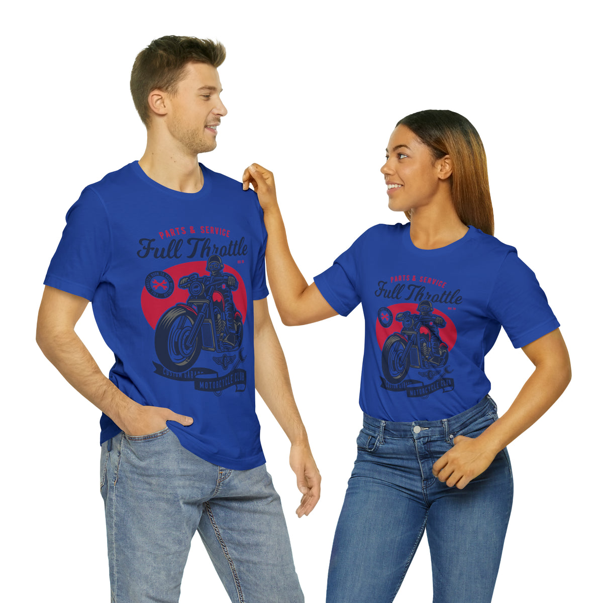 FULL THROTTLE Parts & Service - Unisex Jersey Short Sleeve Tee