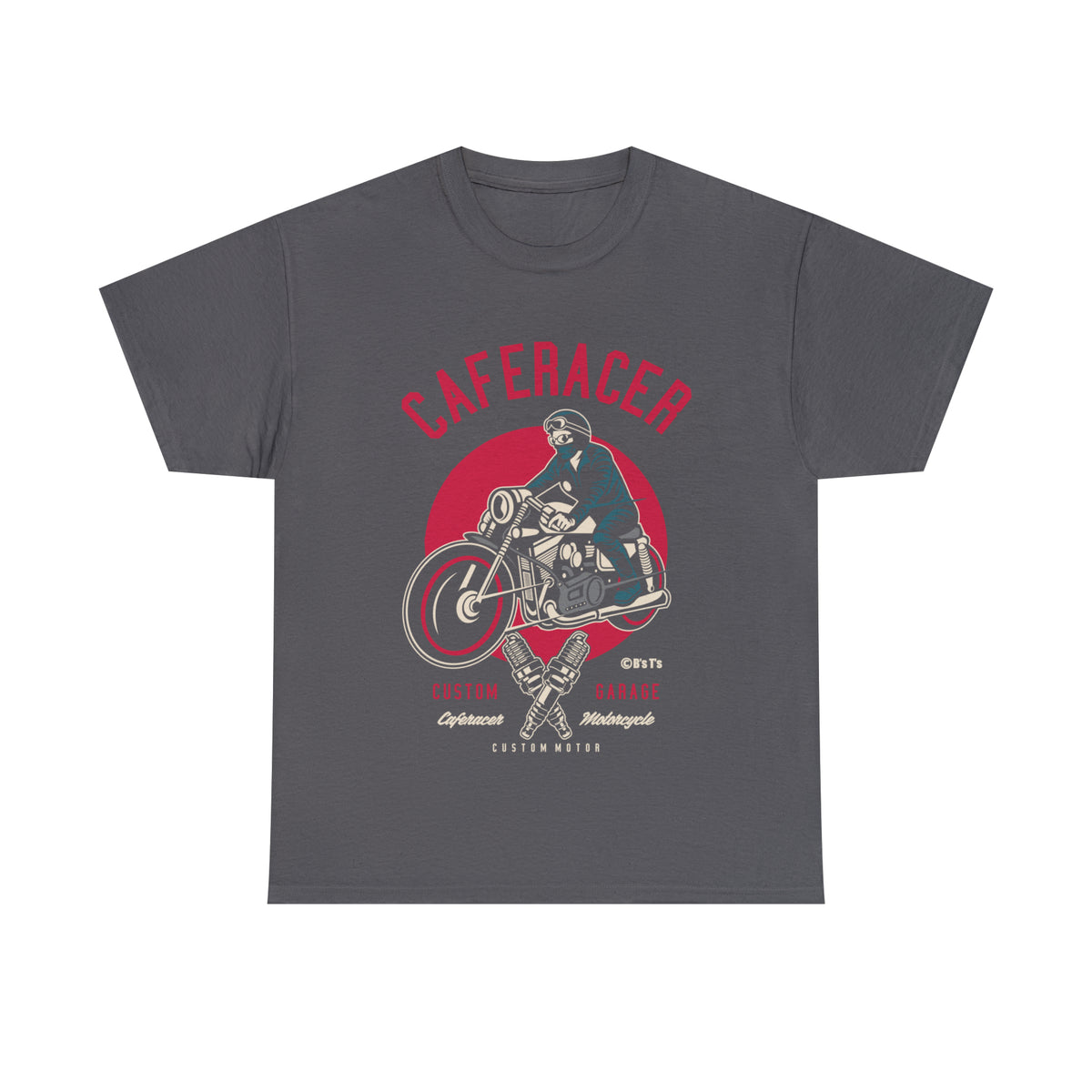 CAFE RACER Custom Garage - Unisex Heavy Cotton Tee