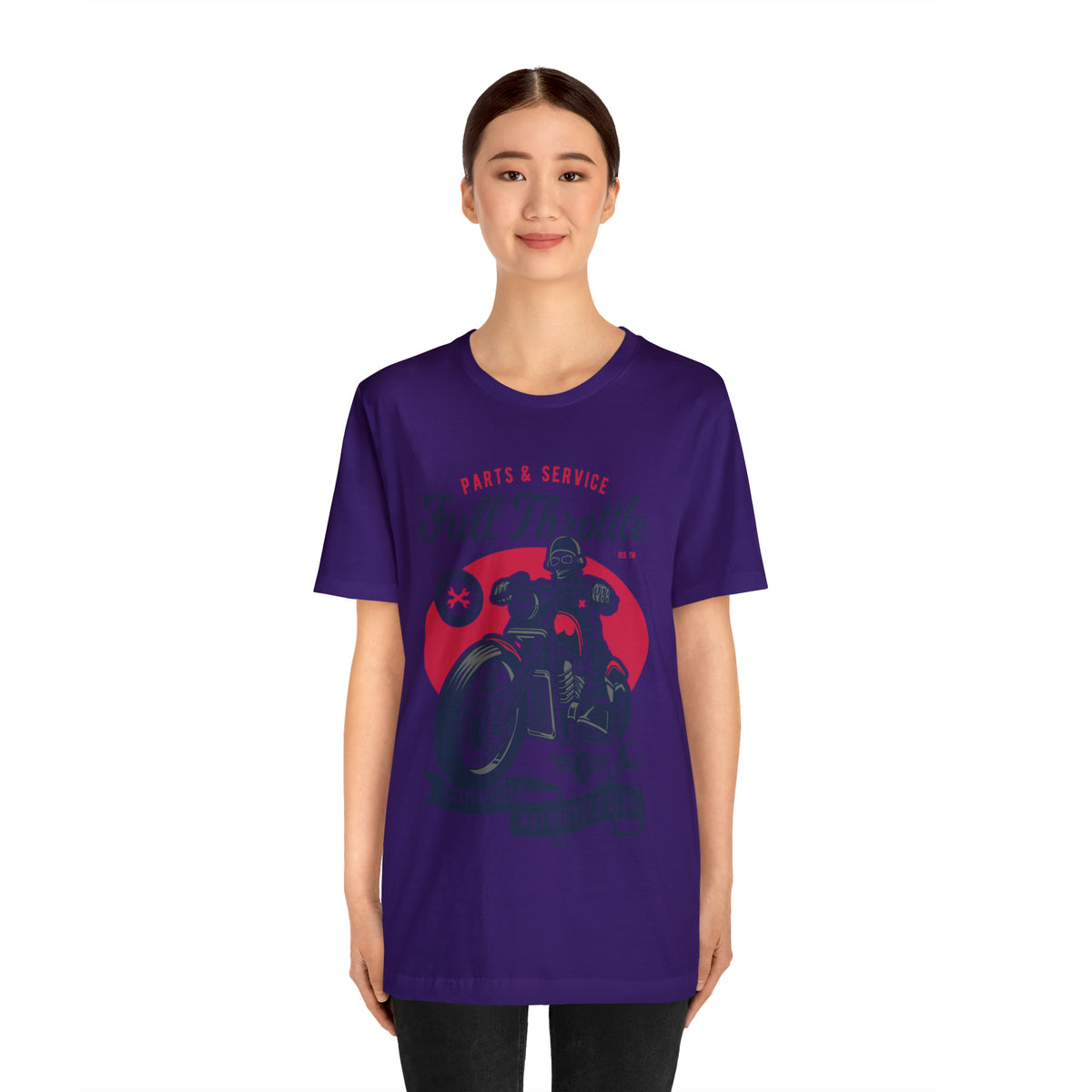 FULL THROTTLE Parts & Service - Unisex Jersey Short Sleeve Tee