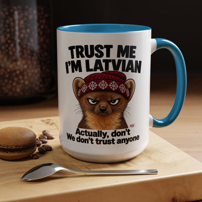 Trust Me I'm Latvian Mug | Funny Latvian Gift | BalticAF