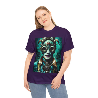 CYBER-STEAMPUNK LORD - Airt on a Shirt  - Unisex Heavy Cotton Tee - AUS