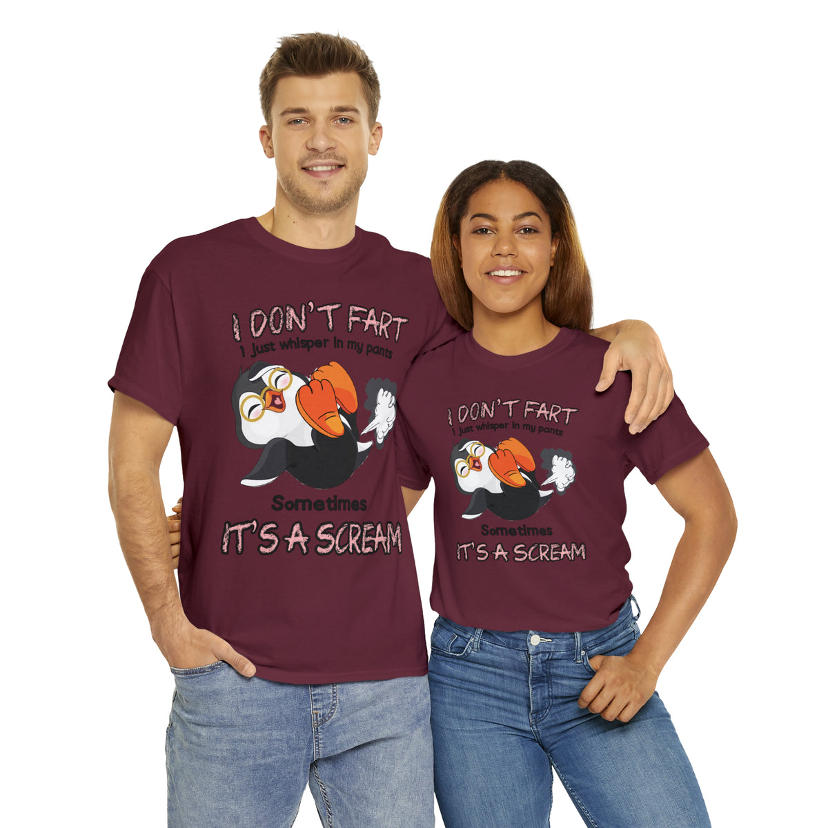 I DON'T FA*T - Funny Unisex Heavy Cotton Tee - USA