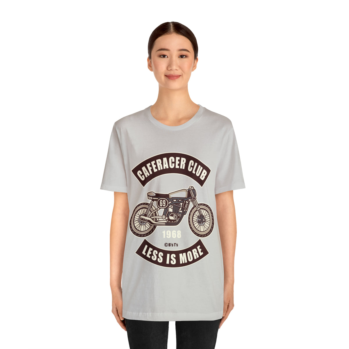 CAFE RACE CLUB Less is More - Unisex Jersey Short Sleeve Tee