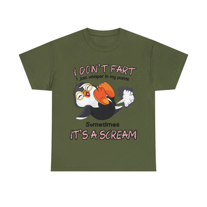 I DON'T FA*T  - Funny Unisex Heavy Cotton Tee - AUS