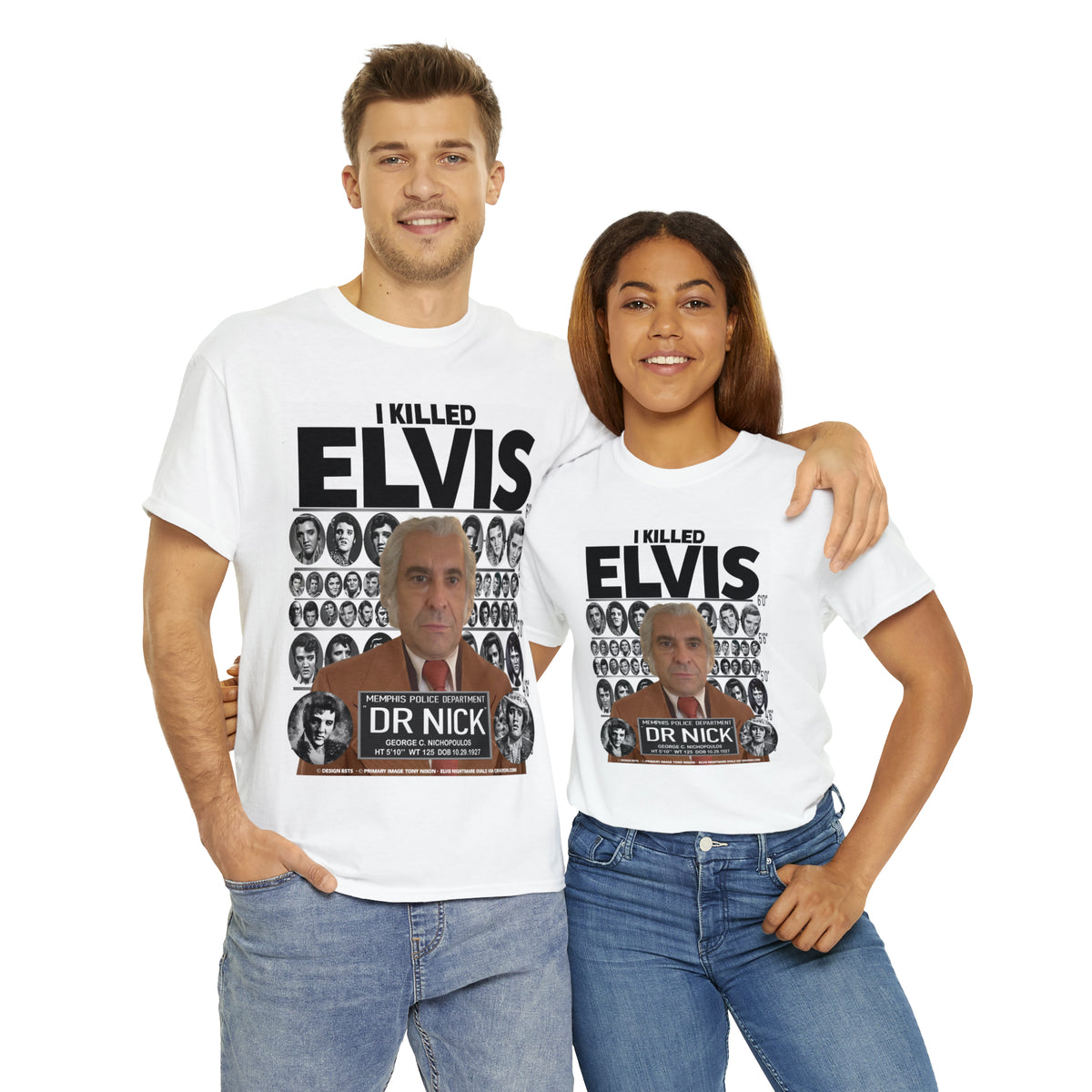 I KI**** ELVIS  - Unisex Heavy Cotton Tee - AUS