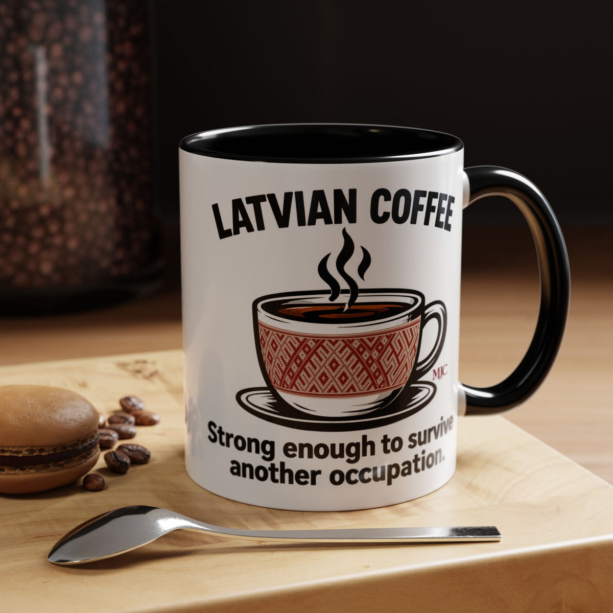 Latvian Coffee Mug | Funny Latvian Heritage Gift | BalticAF