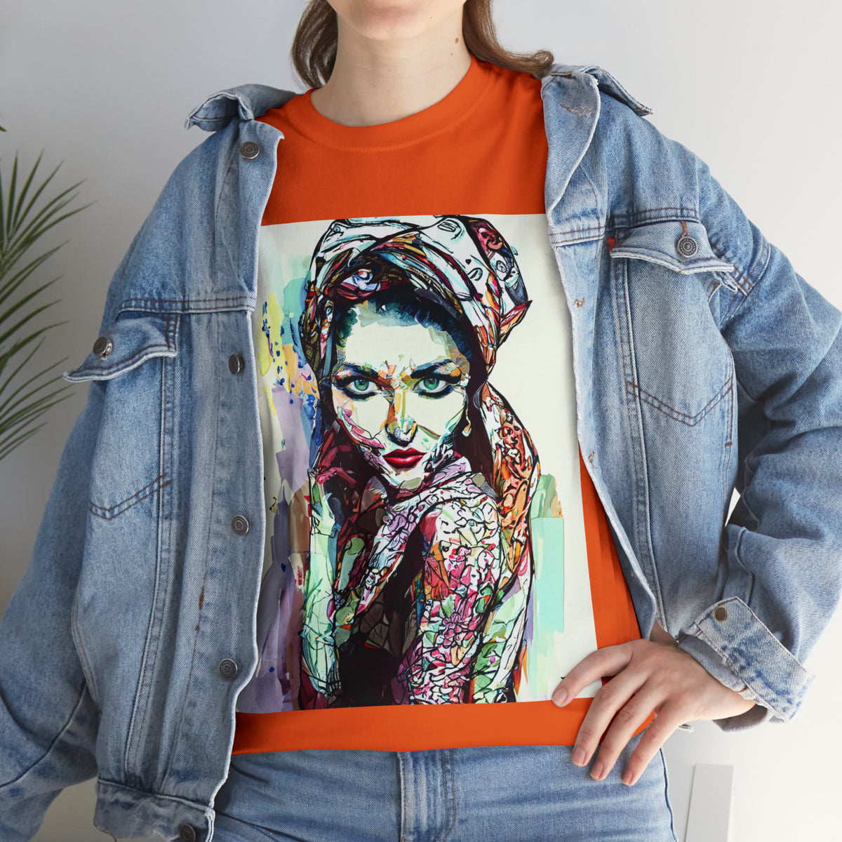 EASTERN BEAUTY - Airt on a Shirt  - Unisex Heavy Cotton Tee - AUS