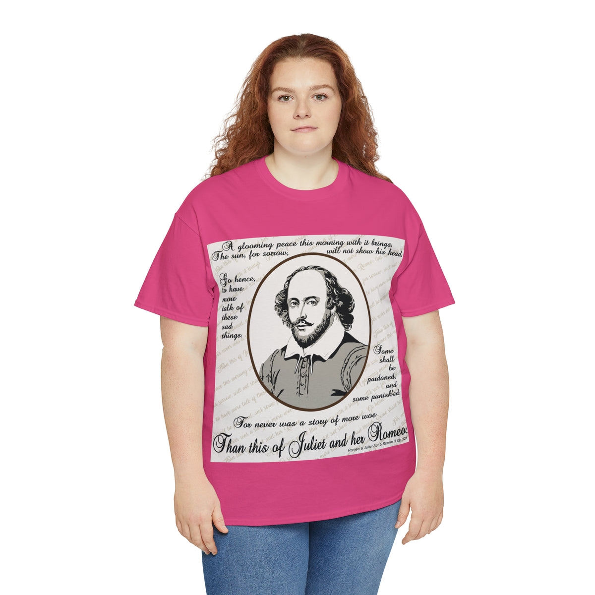 No Greater Tale of Woe... Juliet & Romeo.- Unisex Heavy Cotton Tee