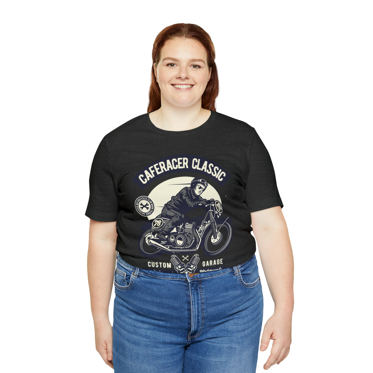 CAFE RACER Classic - Unisex Jersey Short Sleeve Tee