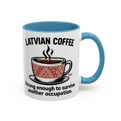 Latvian Coffee Mug | Funny Latvian Heritage Gift | BalticAF