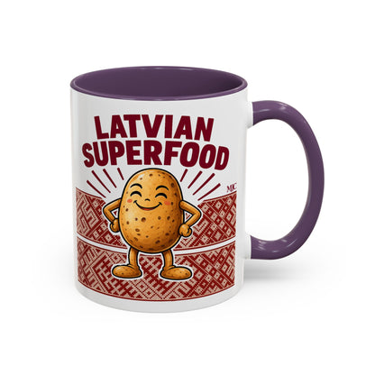 Latvian Superfood Mug | Funny Potato Gift | BalticAF