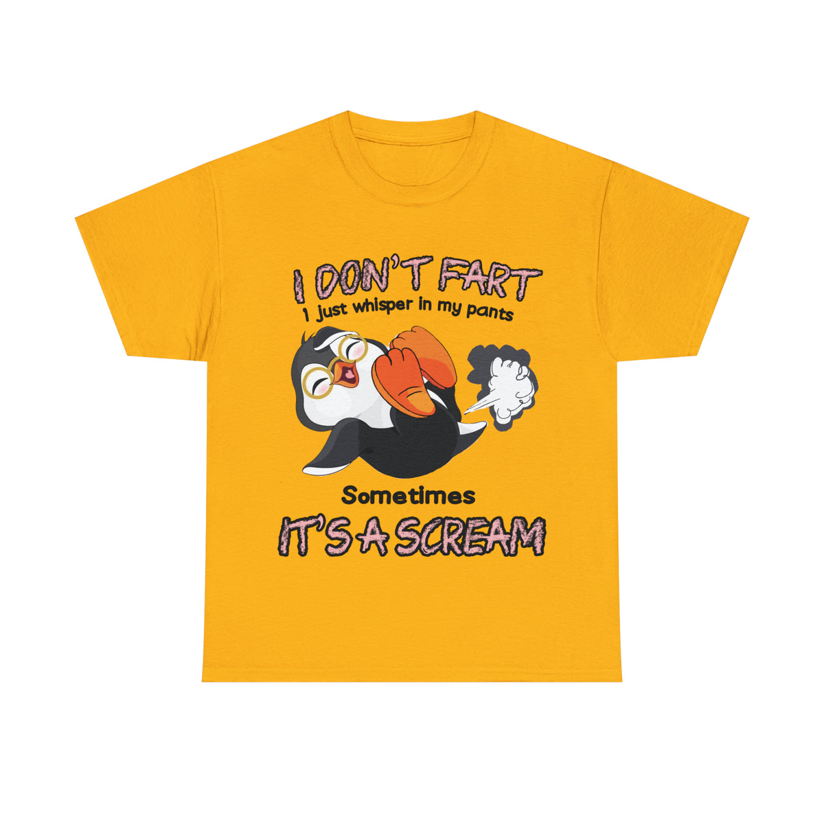 I DON'T FA*T  - Funny Unisex Heavy Cotton Tee - AUS