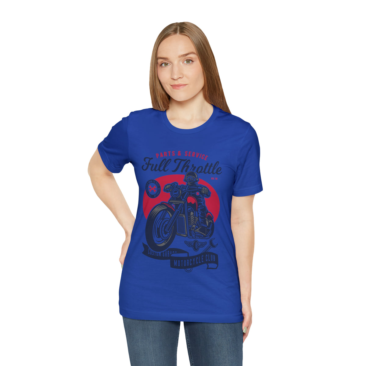FULL THROTTLE Parts & Service - Unisex Jersey Short Sleeve Tee