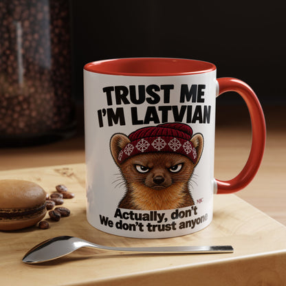 Trust Me I'm Latvian Mug | Funny Latvian Gift | BalticAF