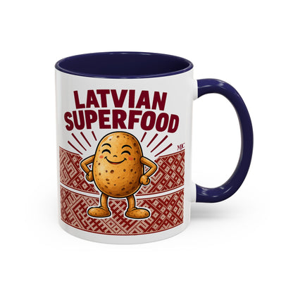 Latvian Superfood Mug | Funny Potato Gift | BalticAF