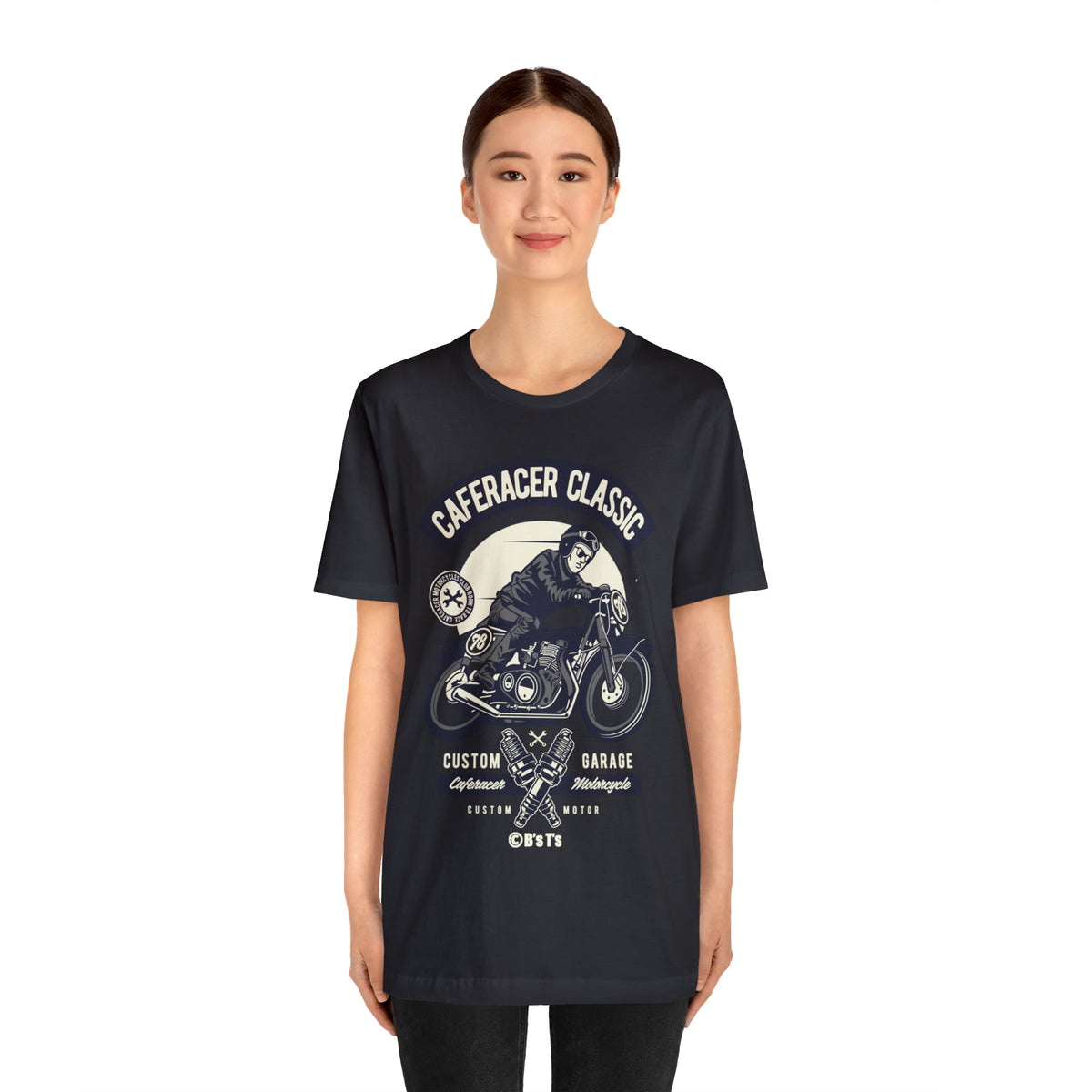 CAFE RACER Classic - Unisex Jersey Short Sleeve Tee