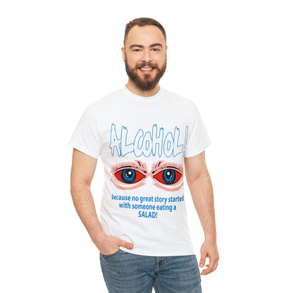 "ALC****" vs Salad - Funny Unisex Heavy Cotton Tee - AUS