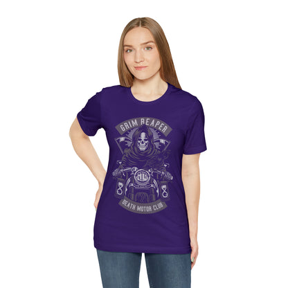 GRIM REAPER Moto Club - Unisex Jersey Short Sleeve Tee