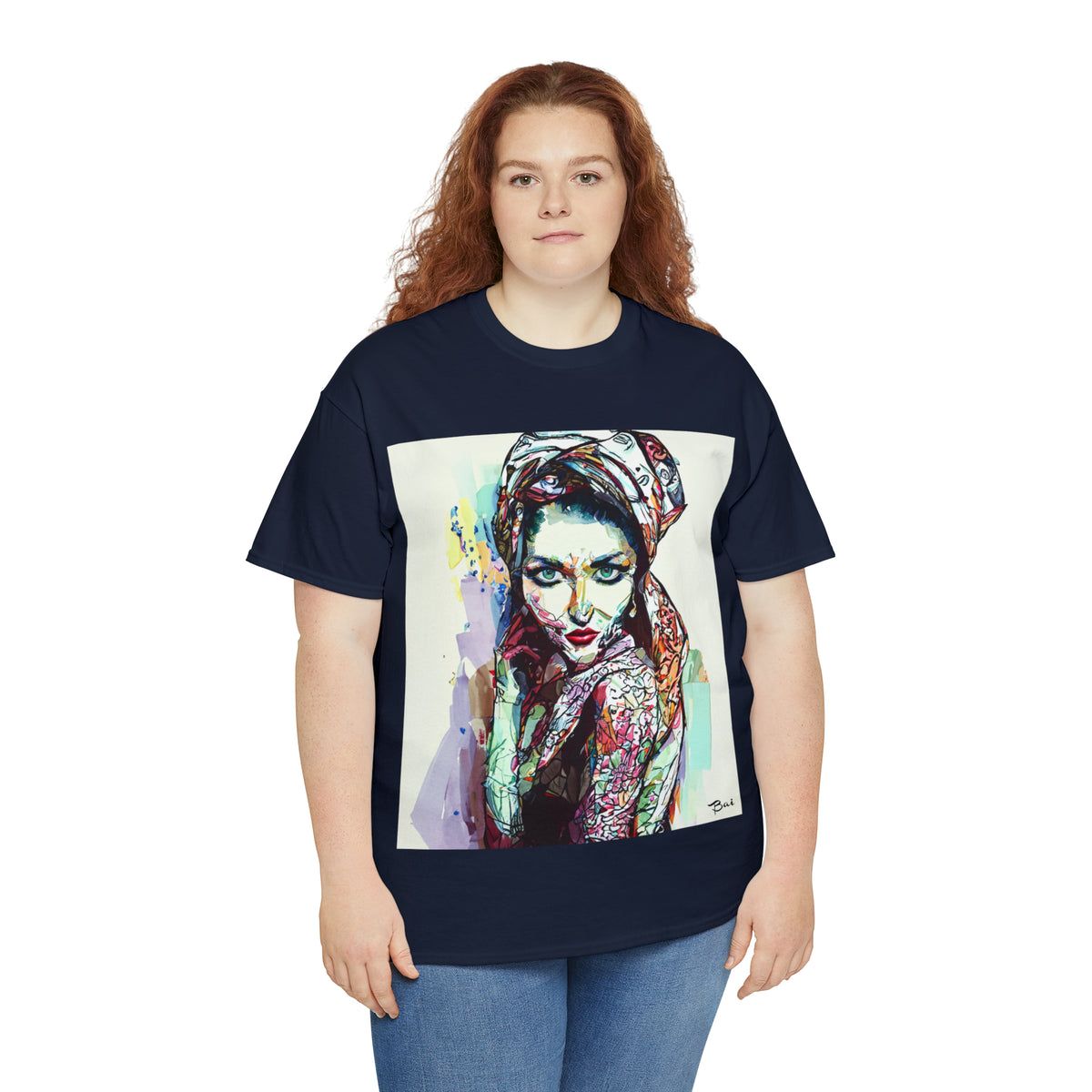 EASTERN BEAUTY - Airt on a Shirt  - Unisex Heavy Cotton Tee - AUS