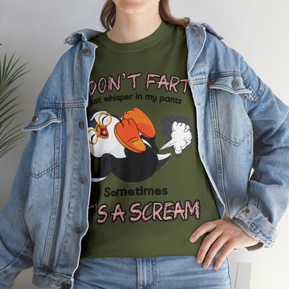I DON'T FA*T - Funny Unisex Heavy Cotton Tee - USA
