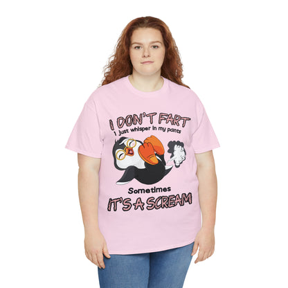 I DON'T FA*T - Funny Unisex Heavy Cotton Tee - USA
