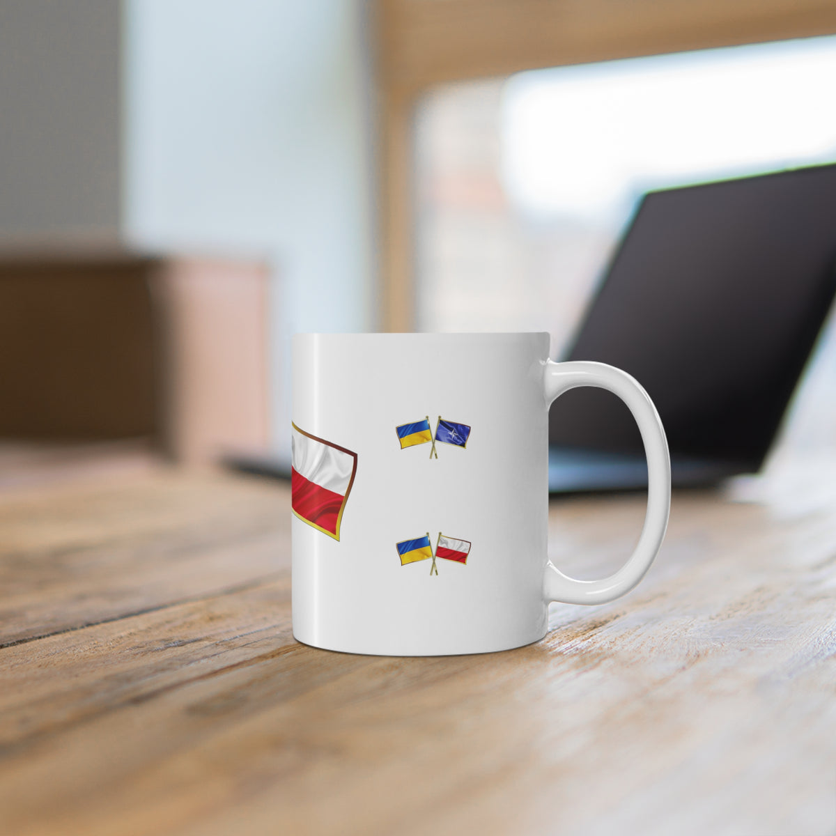 Ukrainian-Polish NATO Supporter Mug
