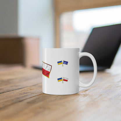 Ukrainian-Polish NATO Supporter Mug