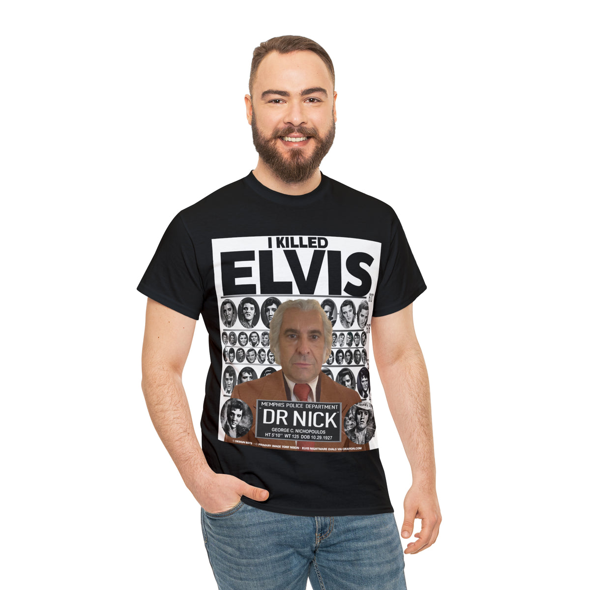 I KI**** ELVIS  - Unisex Heavy Cotton Tee - AUS